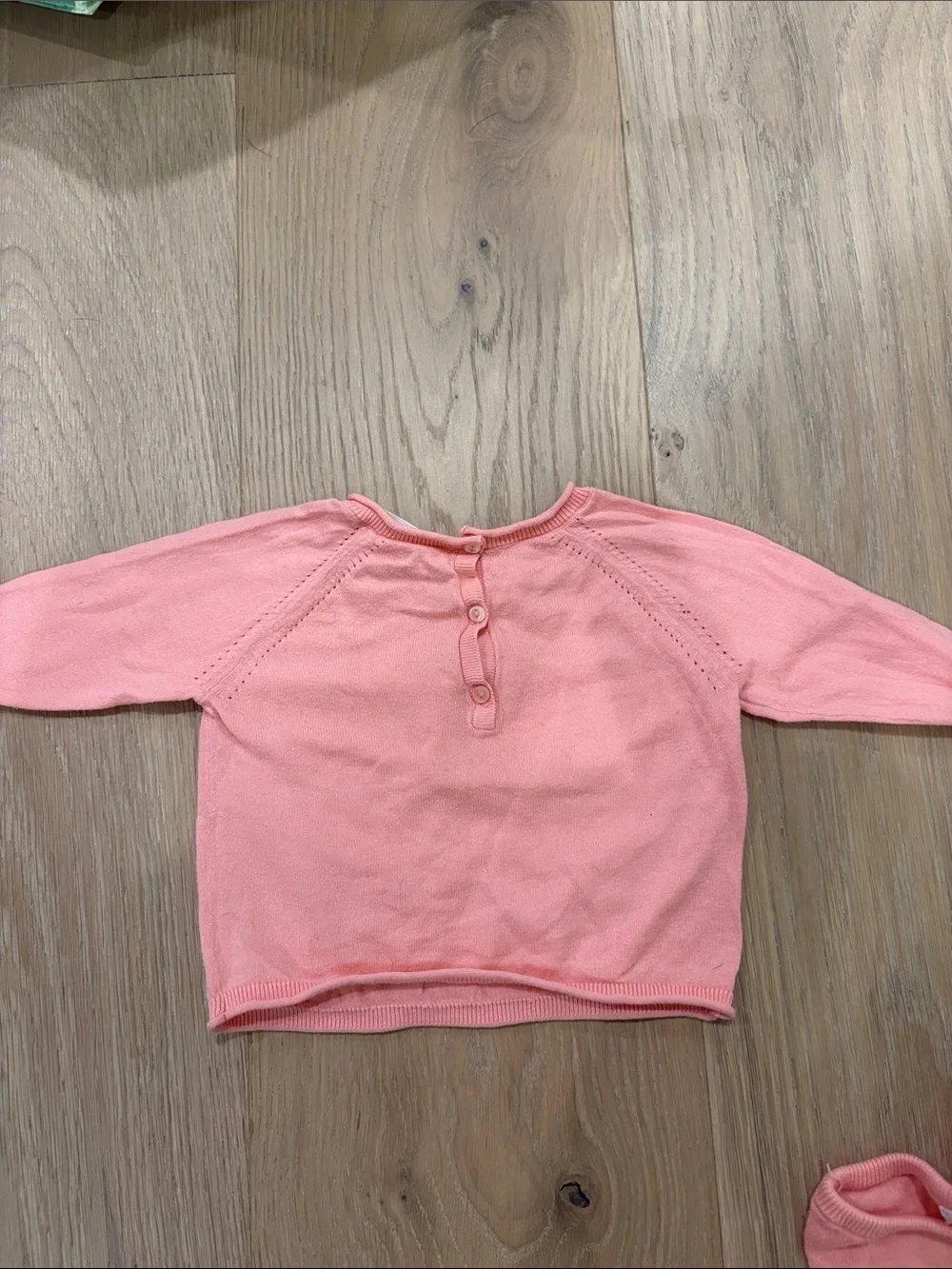 Bonpoint Two-Piece Knit Set in punch Pink